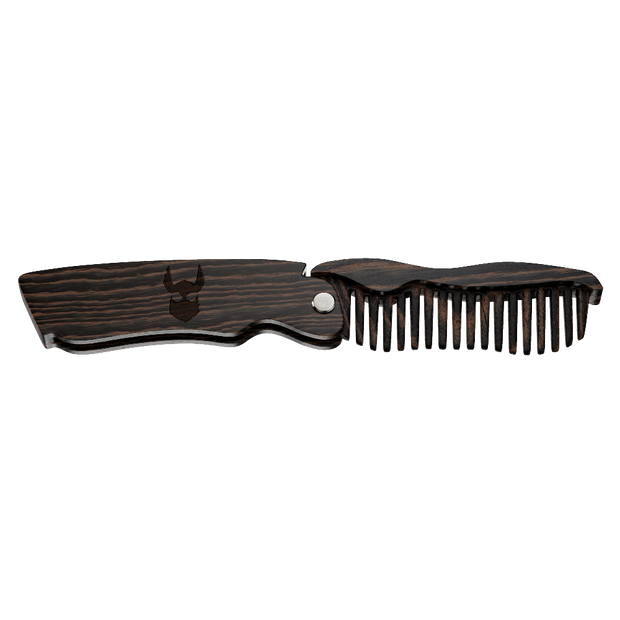 Model Viking Beard Comb + Holster