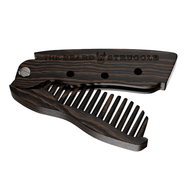 Model Viking Beard Comb + Holster